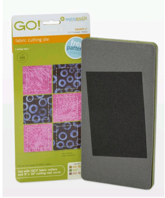 Accuquilt Square 2 Die AQ55022 699195550225