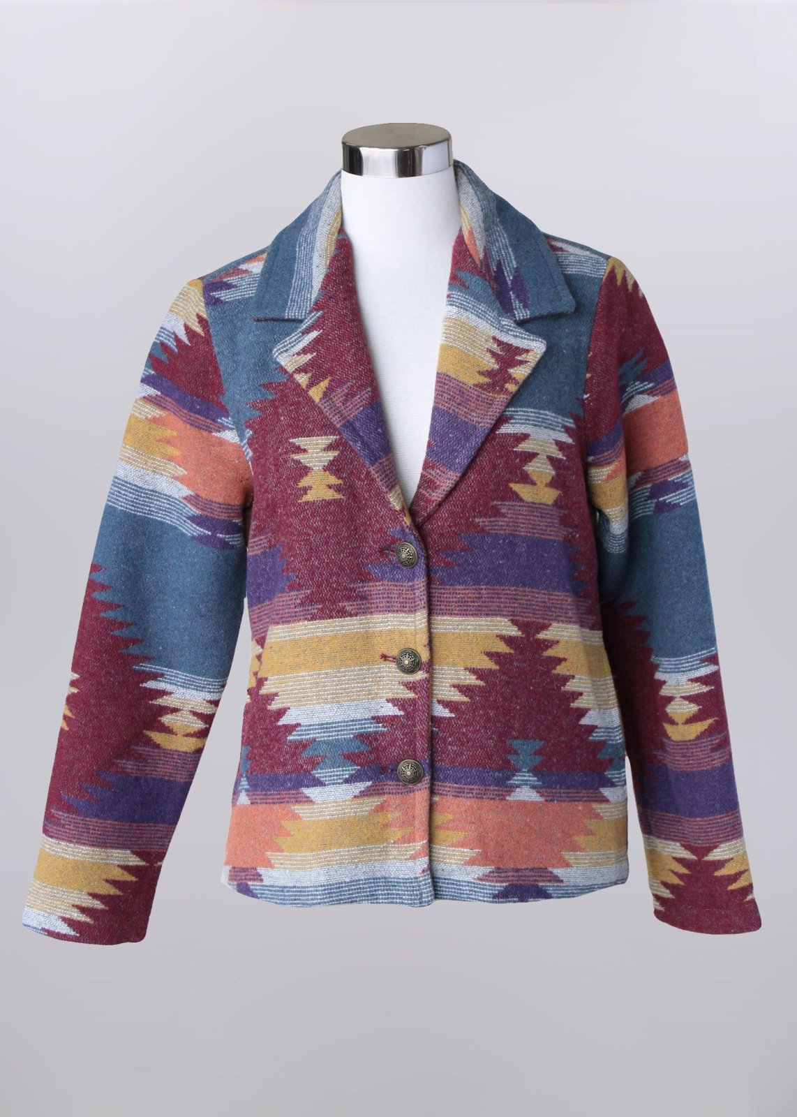 Keren Hart Women's Aztec Blazer 764366456887