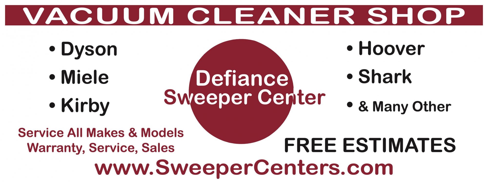 Vacuum Cleaner Repair Defiance