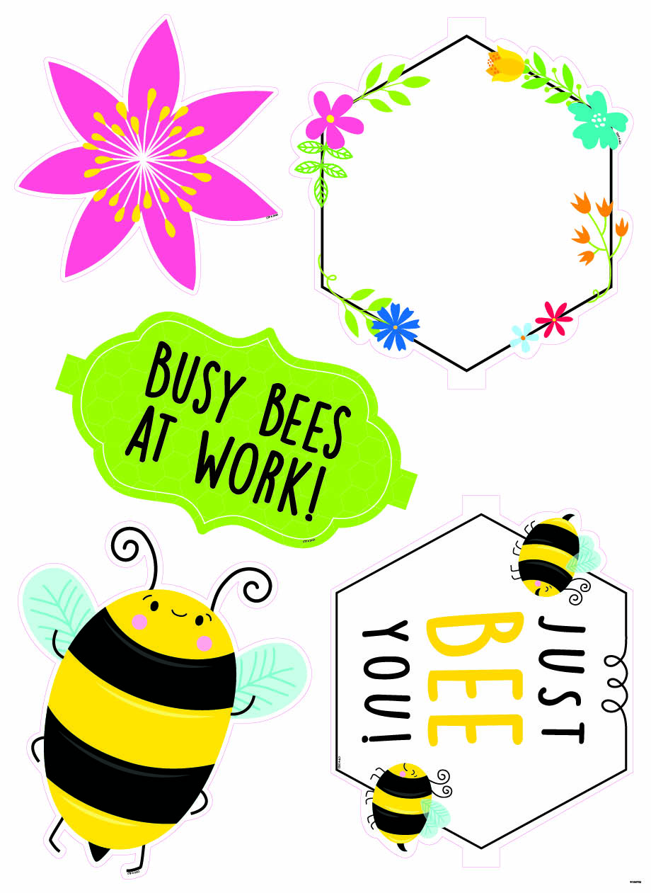 Busy Bees Bulletin Board Set 030554106705