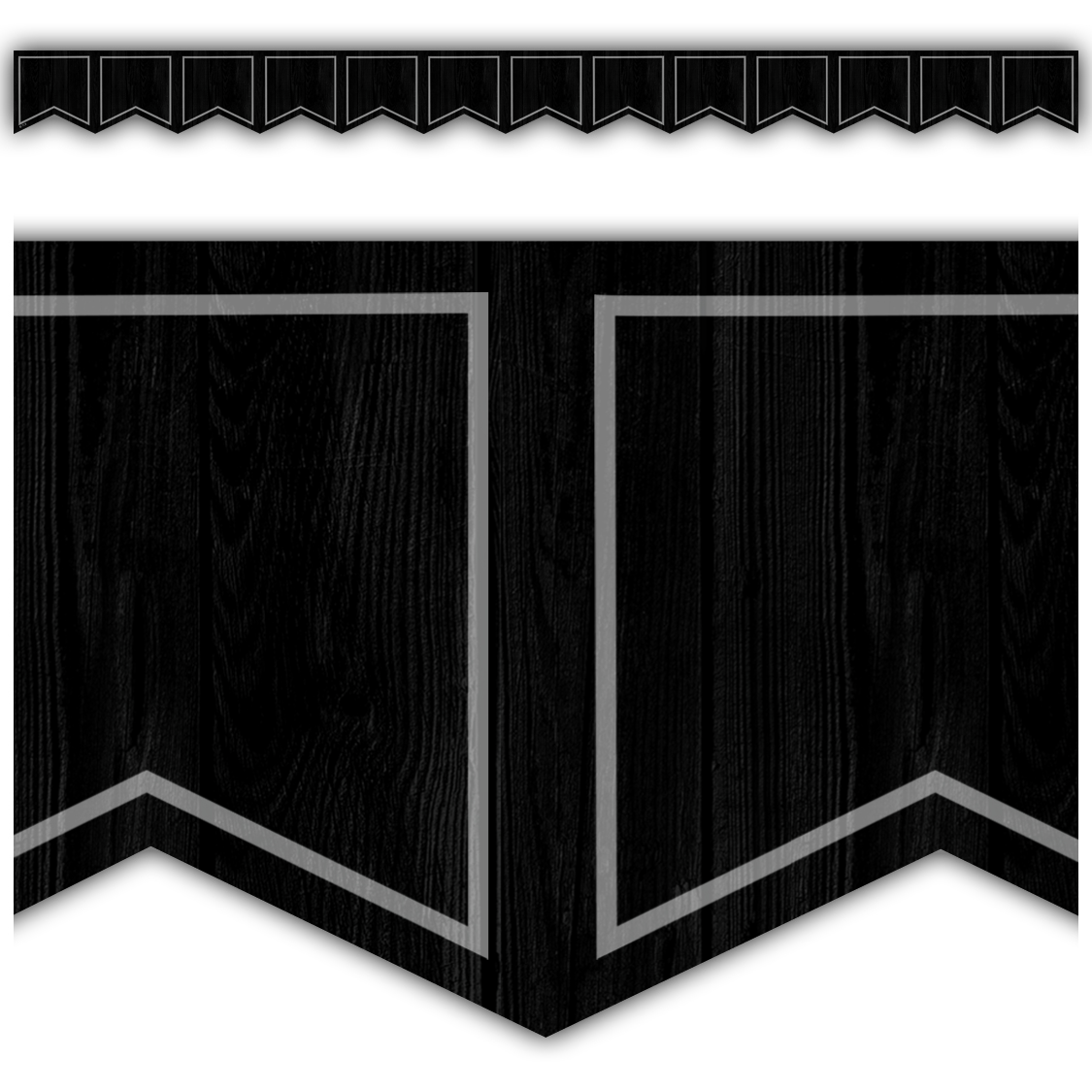 Modern Farmhouse Black Pennant