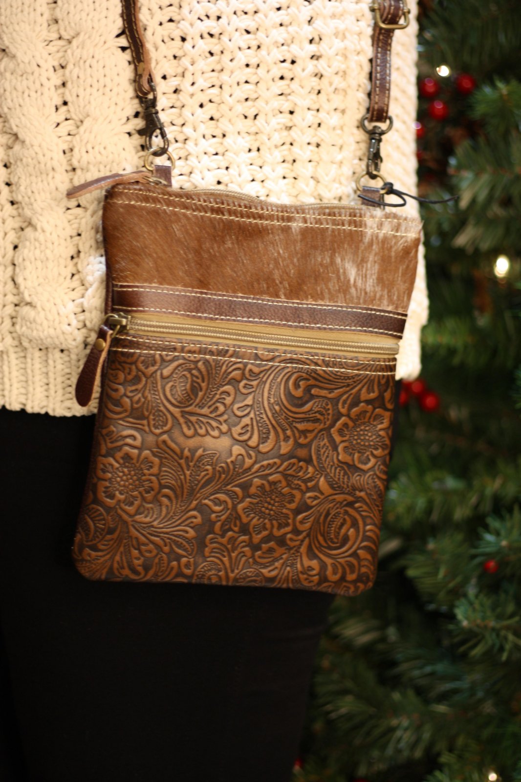 Myra Small Leather Crossbody