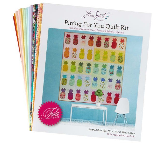 Pining for You quilt kit by Tula Pink 803081032430