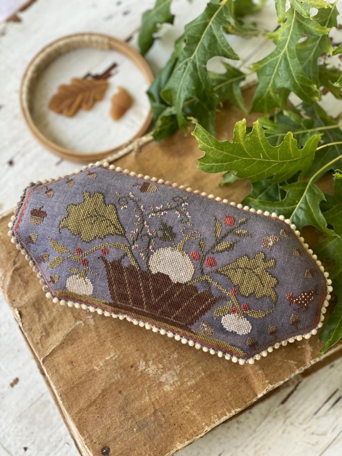 Gather Thy Harvest Pinkeep by Stacy Nash PRE ORDER NEEDLEWORK EXPO 2022