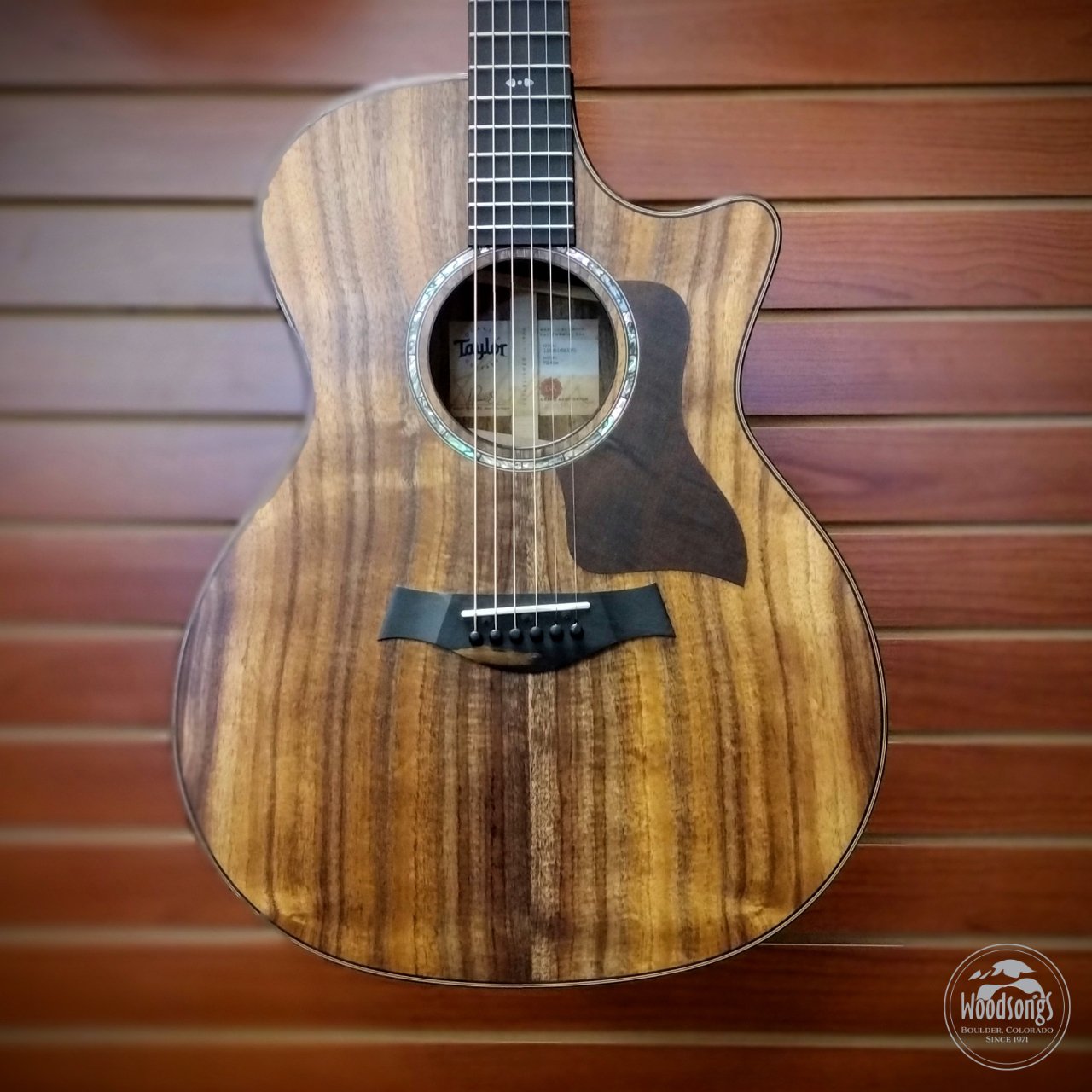 Taylor 724ce Hawaiian Koa