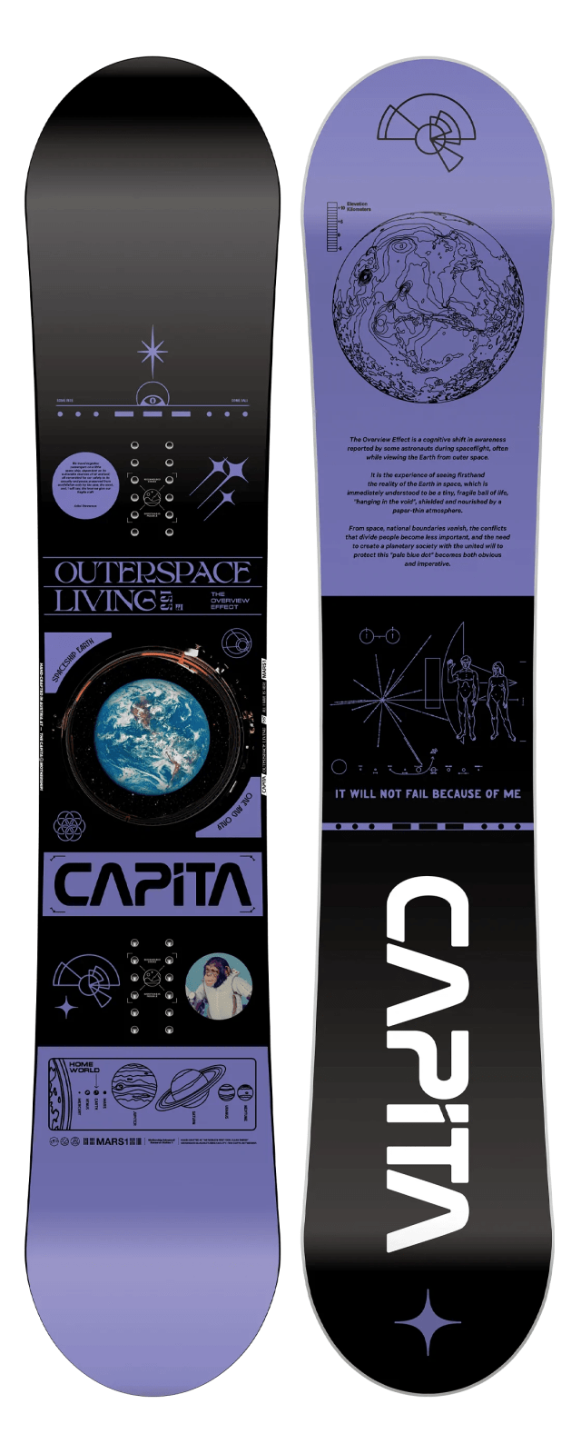 CAPITA OUTERSPACE LIVING WIDE SNOWBOARD