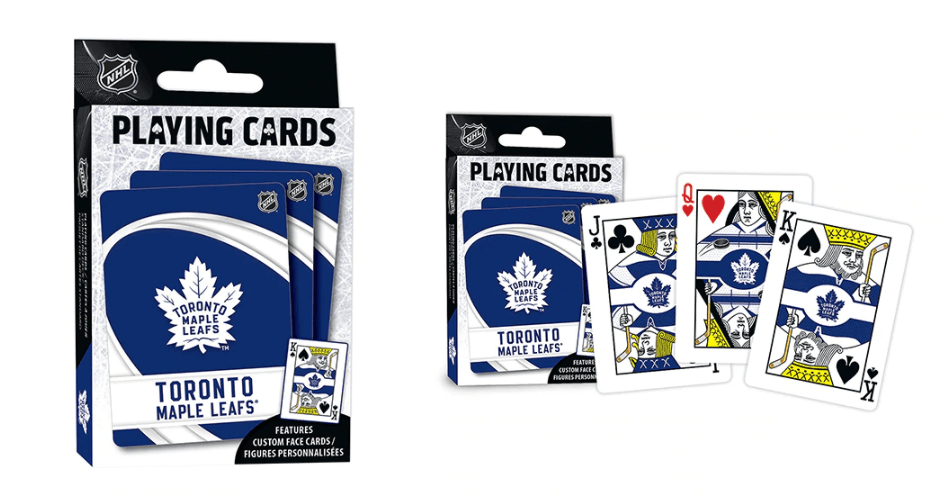 Toronto Maple Leaf Playing Cards 705988015182