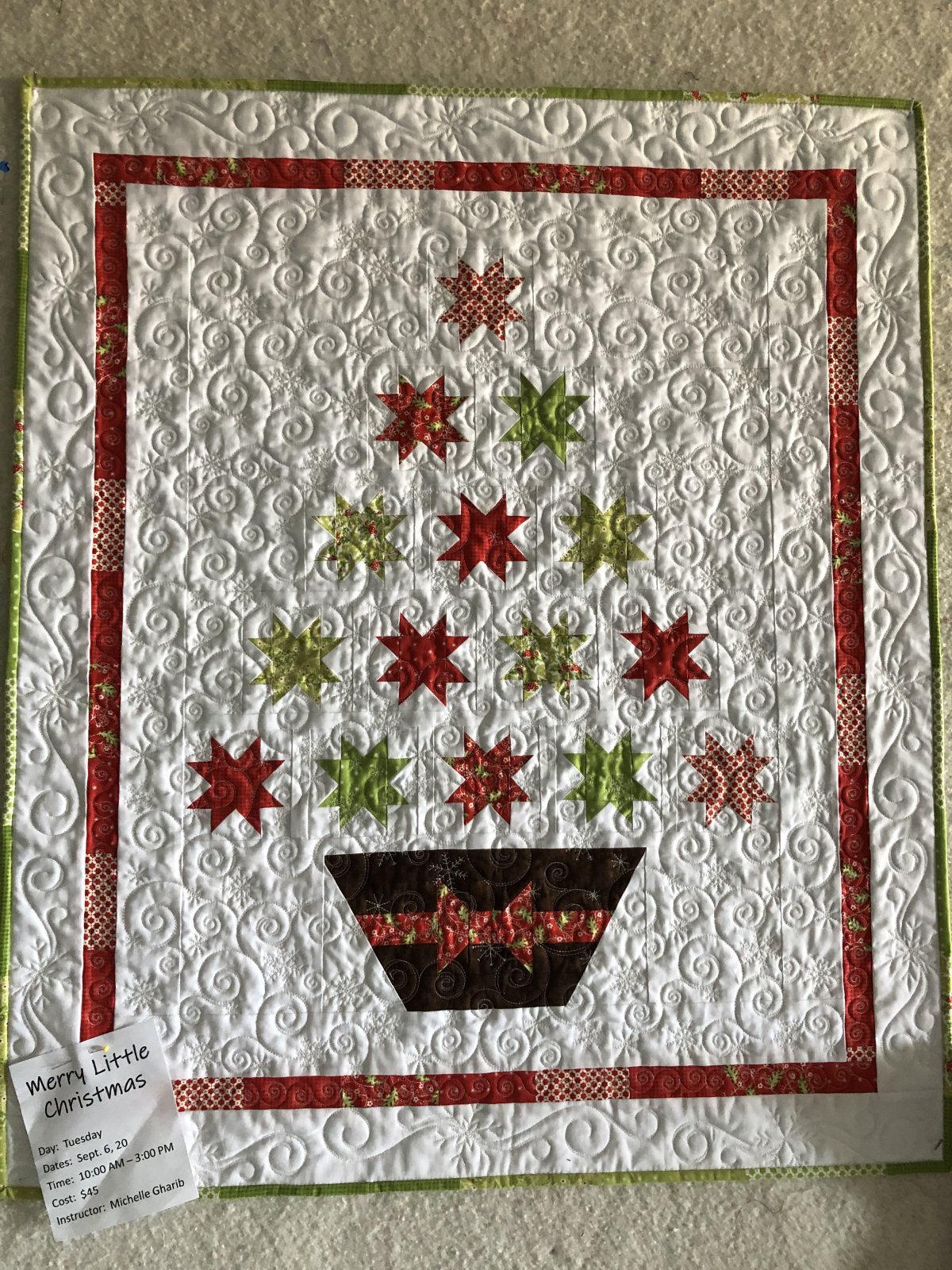 Merry Little Christmas Wall Hanging