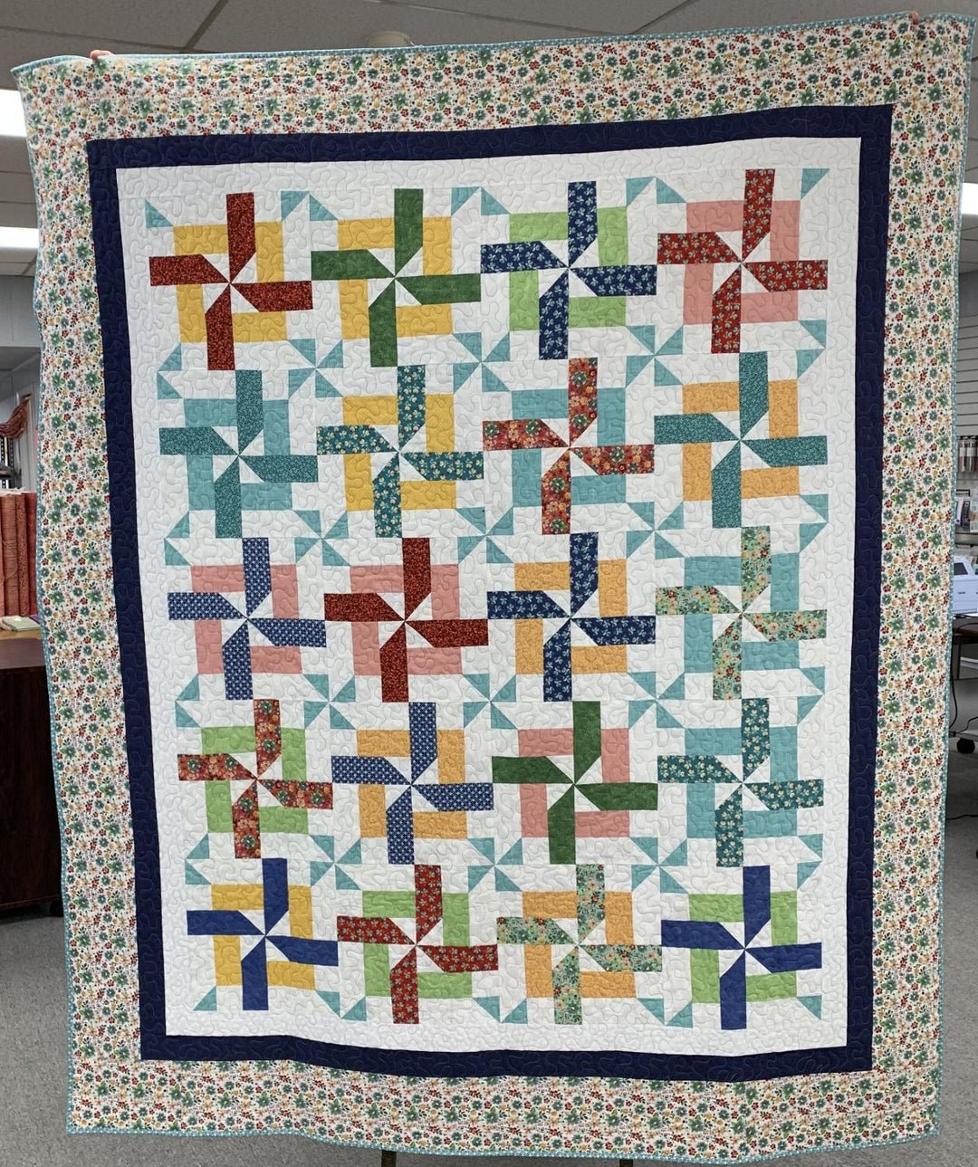 Chasing Windmills Quilt Kit