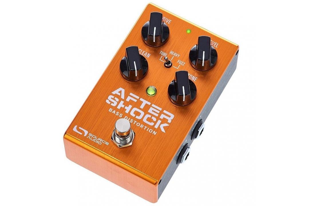 Source Audio Aftershock Bass Distortion Pedal 890729001484