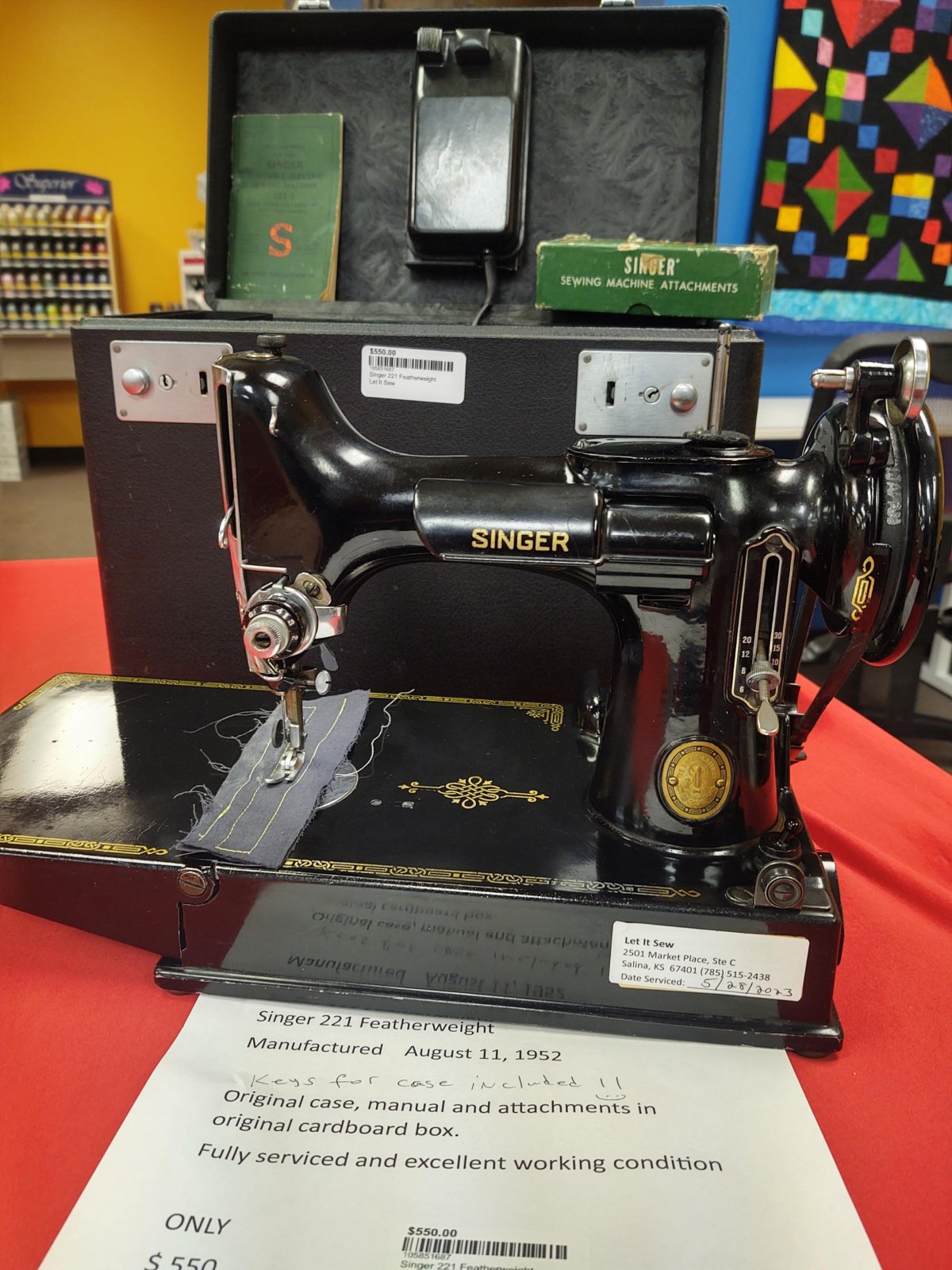 Janome Gathering Foot for horizontal Rotary Hook Models 200315007