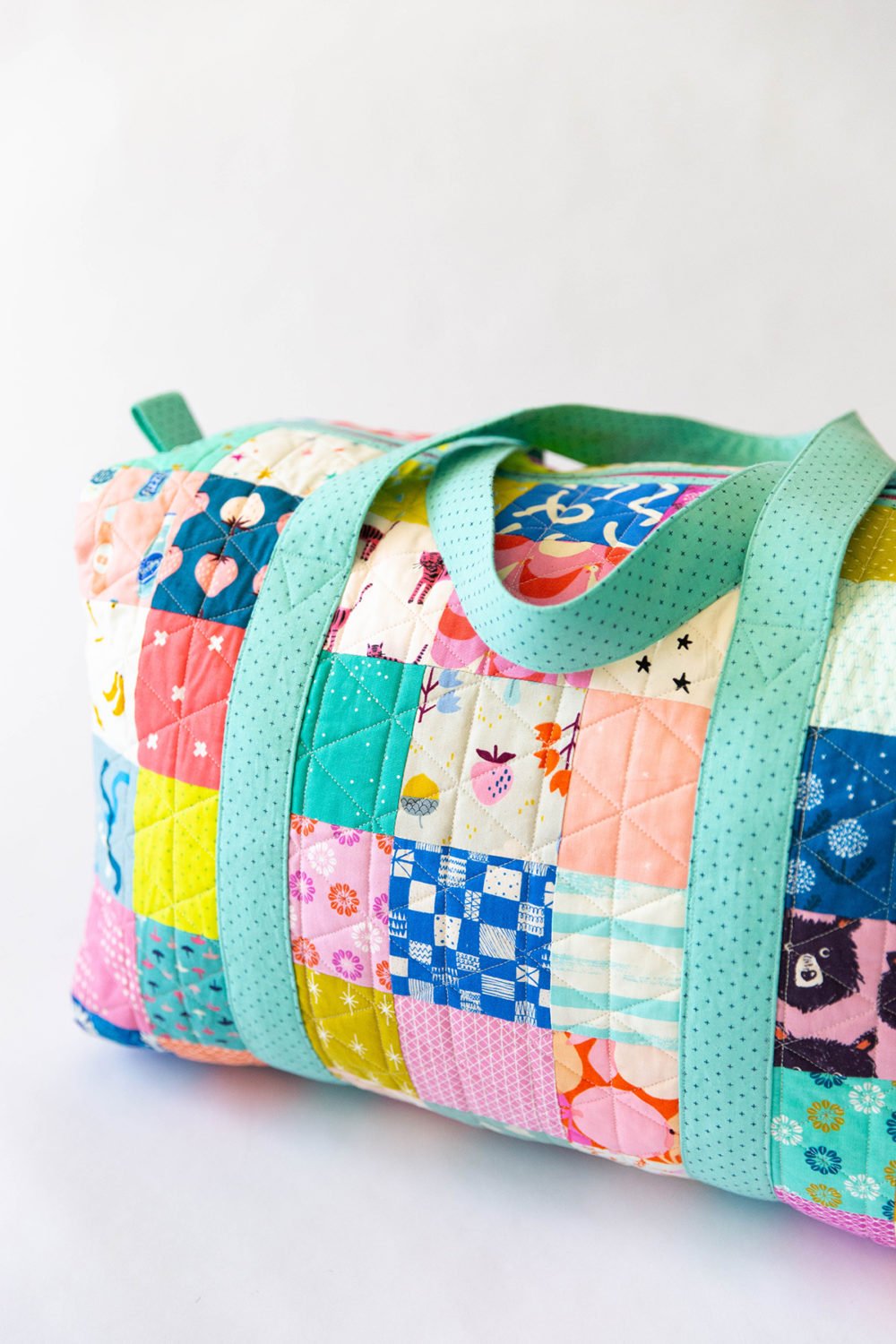 Patchwork Duffle Bag Two Part Class Provo