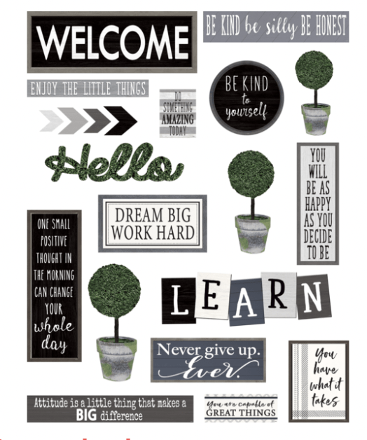Modern Farmhouse Wall Decor Bulletin Board 882319012246
