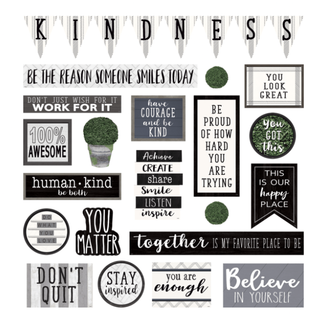 Modern Farmhouse Mini Bulletin Board 882319012277