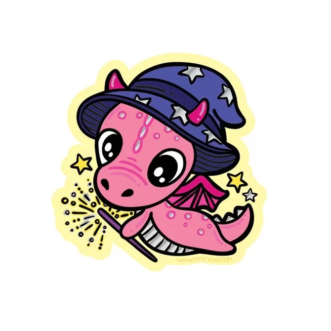 Magic Dragon Vinyl Stickers 852406935208