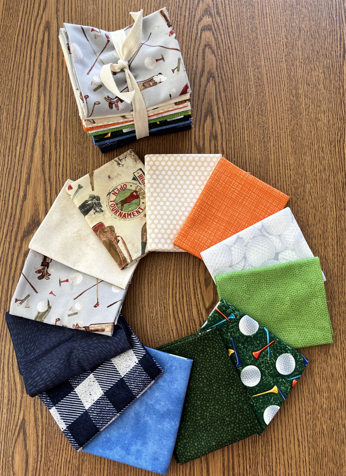 Golf Fat Quarter Bundle