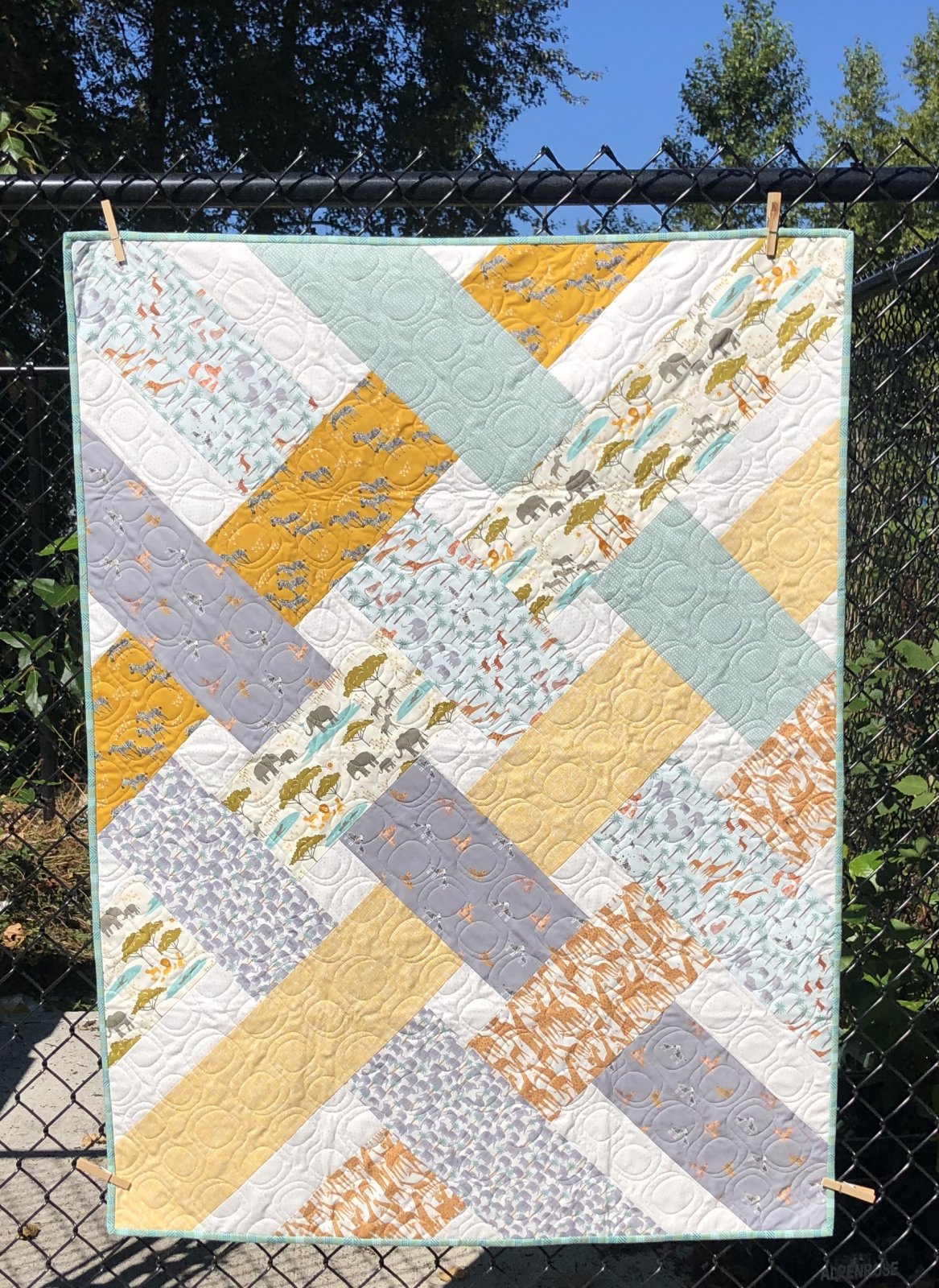 Libby Safari Baby Quilt Kit