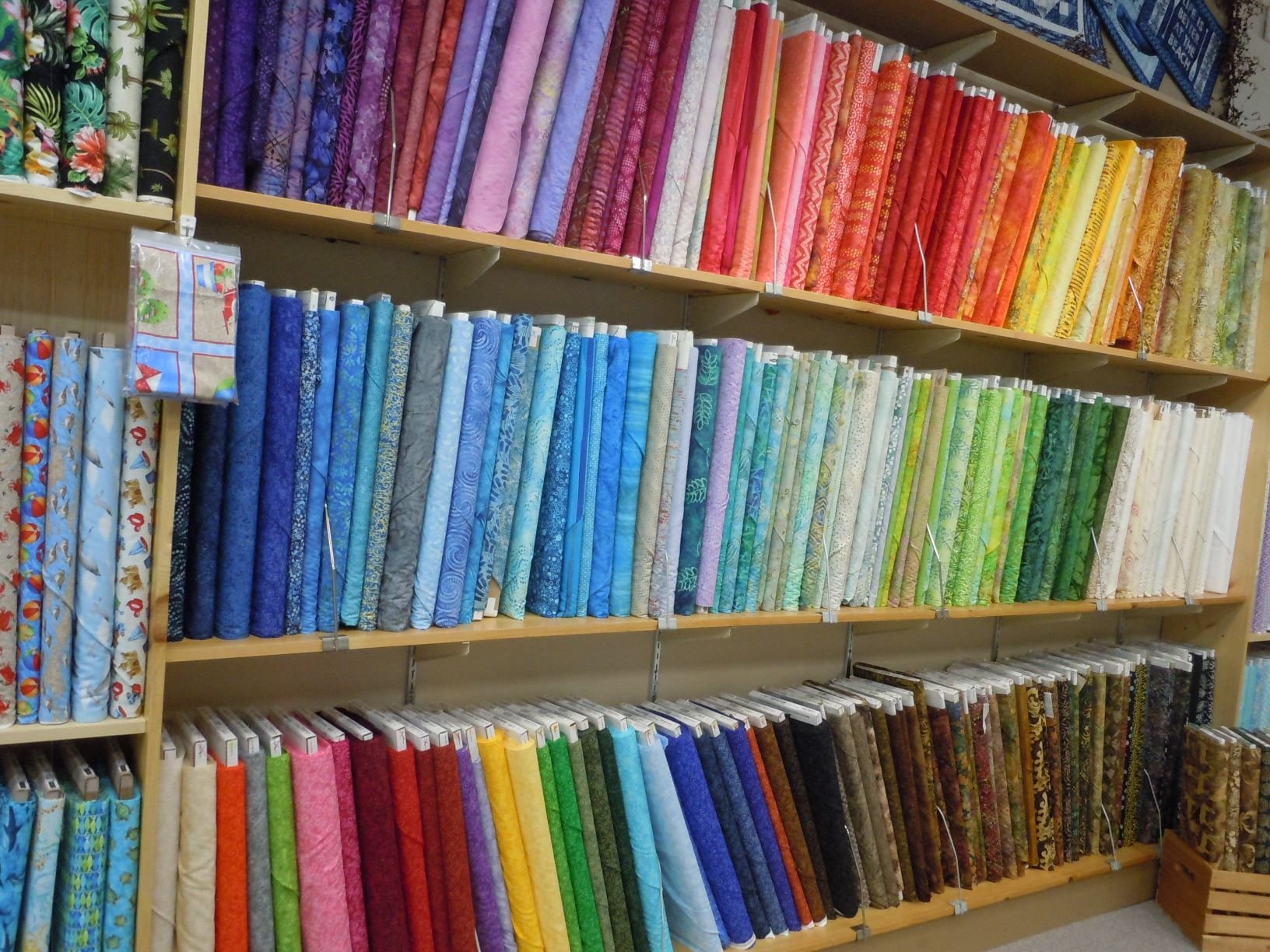 Fabric, Quilt Kits, and Sewing Notions for sale