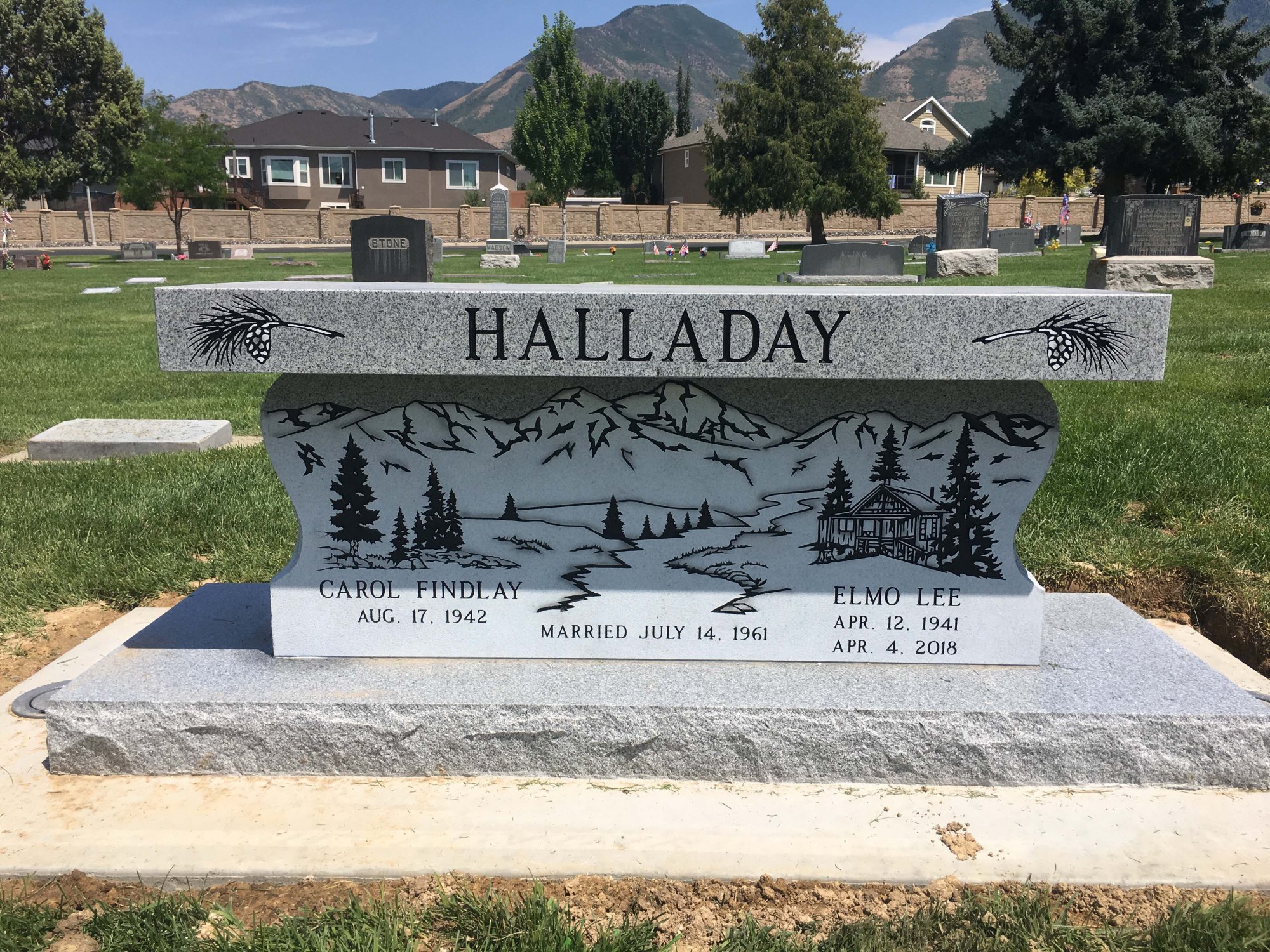 Cemetery Headstone Index H