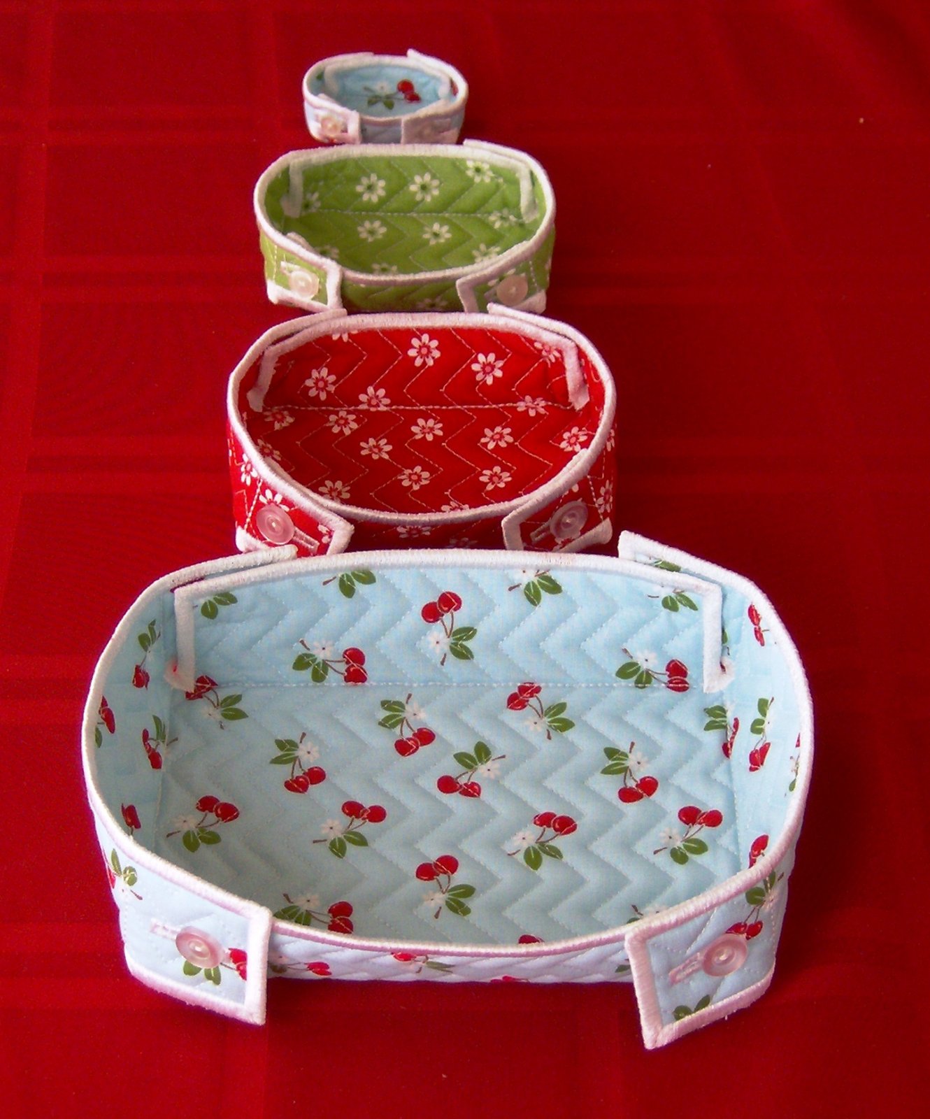 ITH (In The Hoop Club) Kimberbell Quilted Baskets