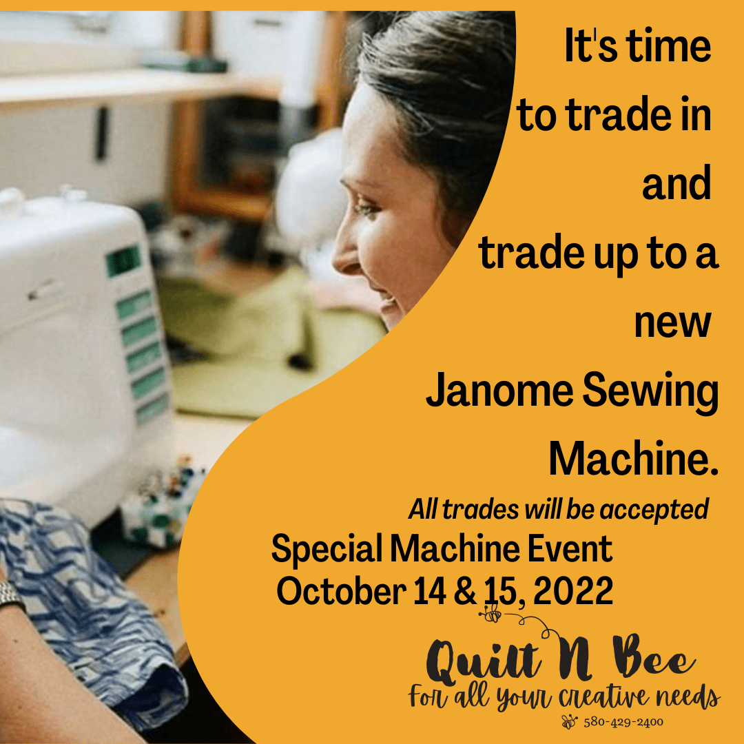 Fall in Love with Janome Sewing Machines