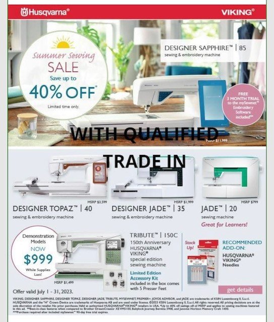 Sewing Machines, Vacuums, Notions & Classes Sew and Vac Stores