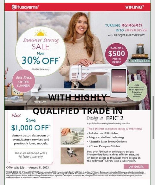 Sewing Machines, Vacuums, Notions & Classes Sew and Vac Stores