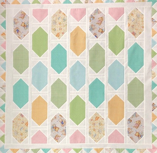 Baby Crib Quilt 45 x 45