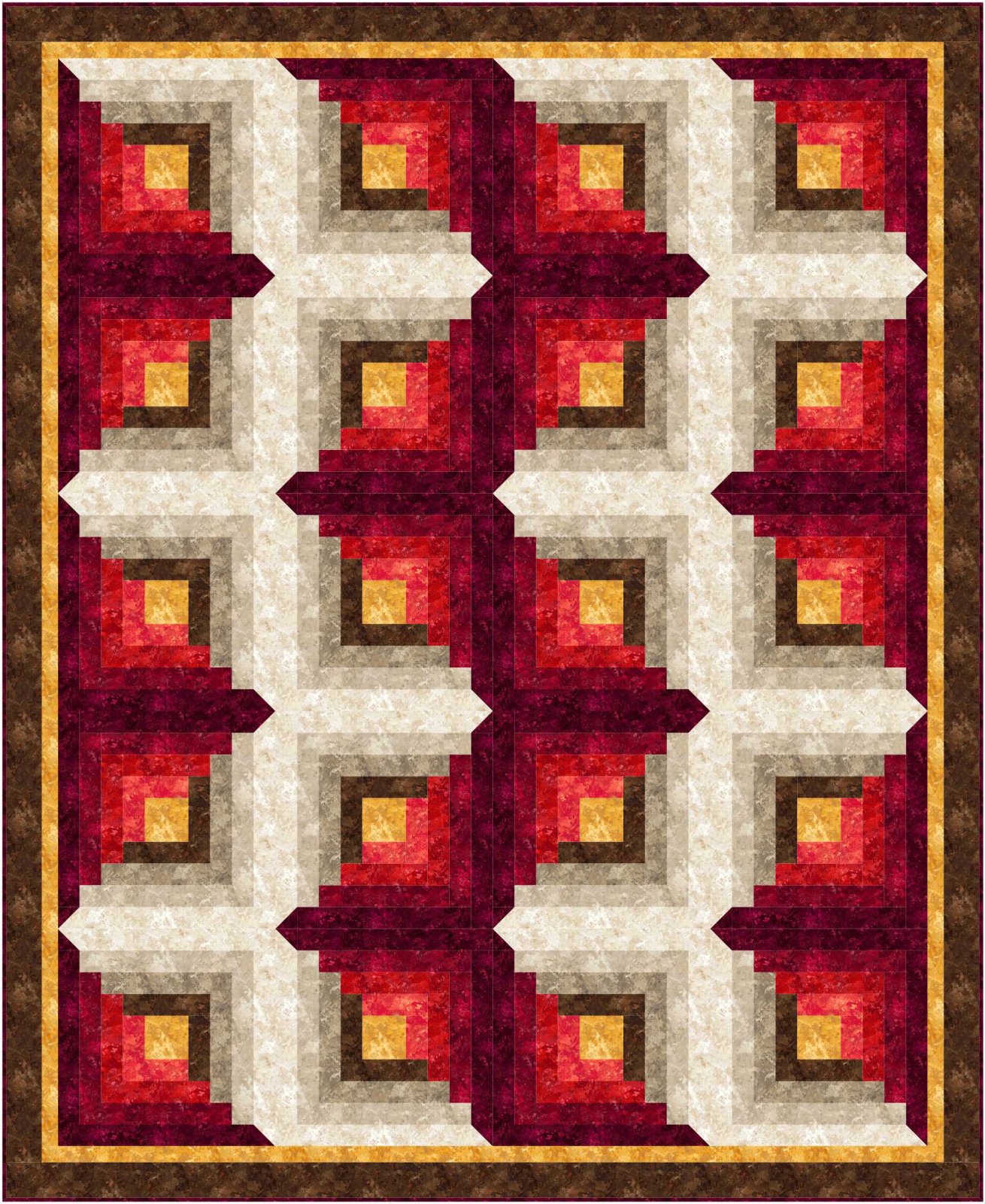 Cabin Trails quilt pattern