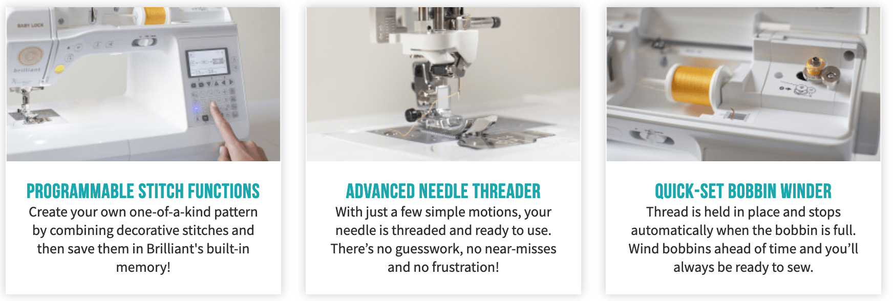 Baby Lock Brilliant 098612031727