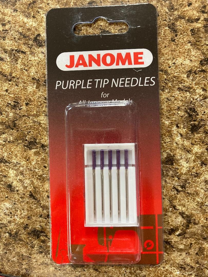 Purple Tip Needles by Janome 202122001