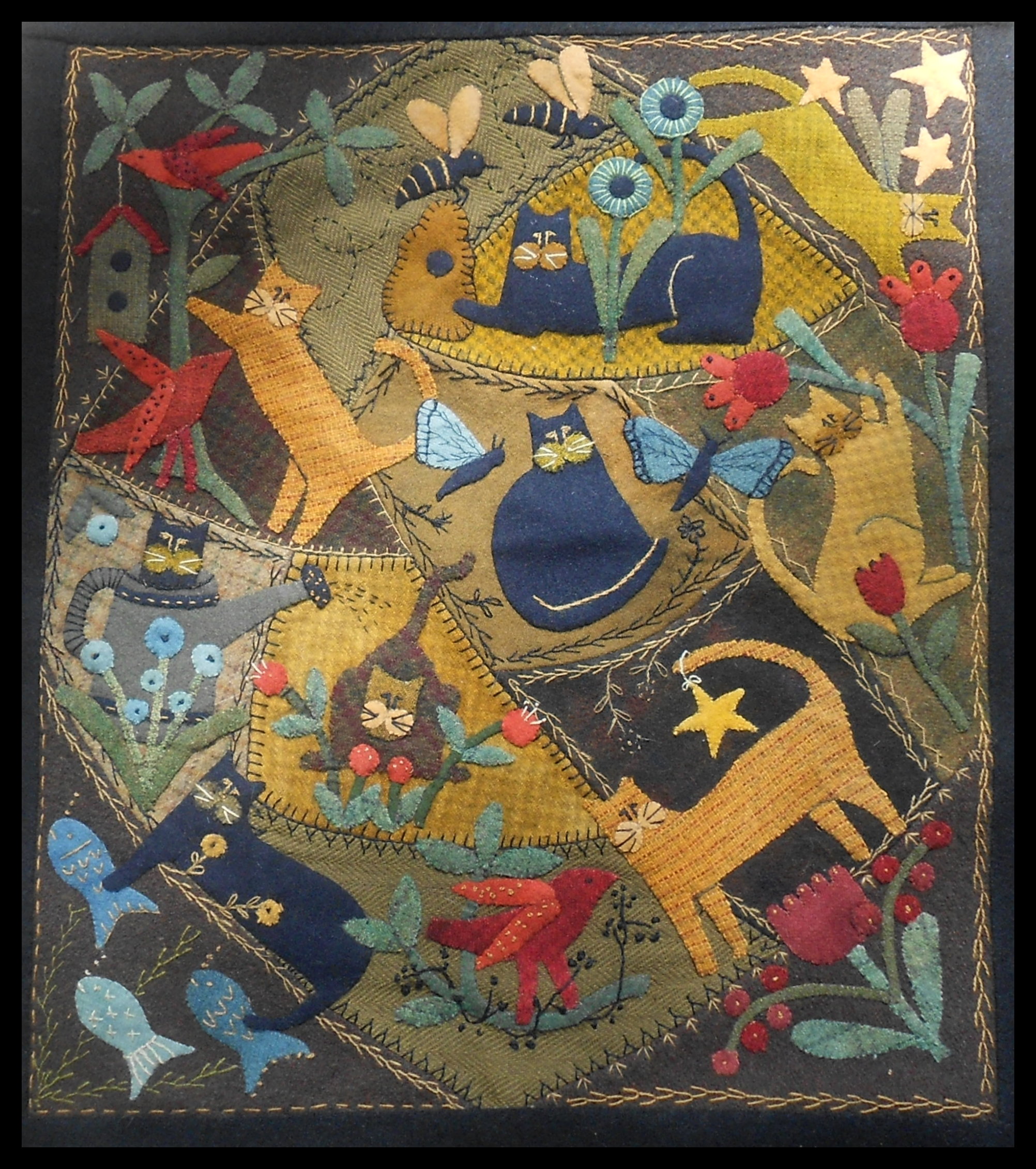 Cat Crazy Wool Pattern by A Piece of Work