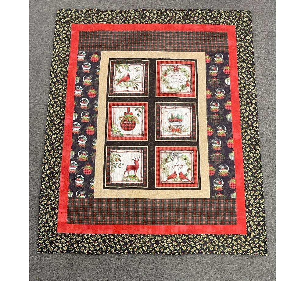Christmas Panel Quilt KIt