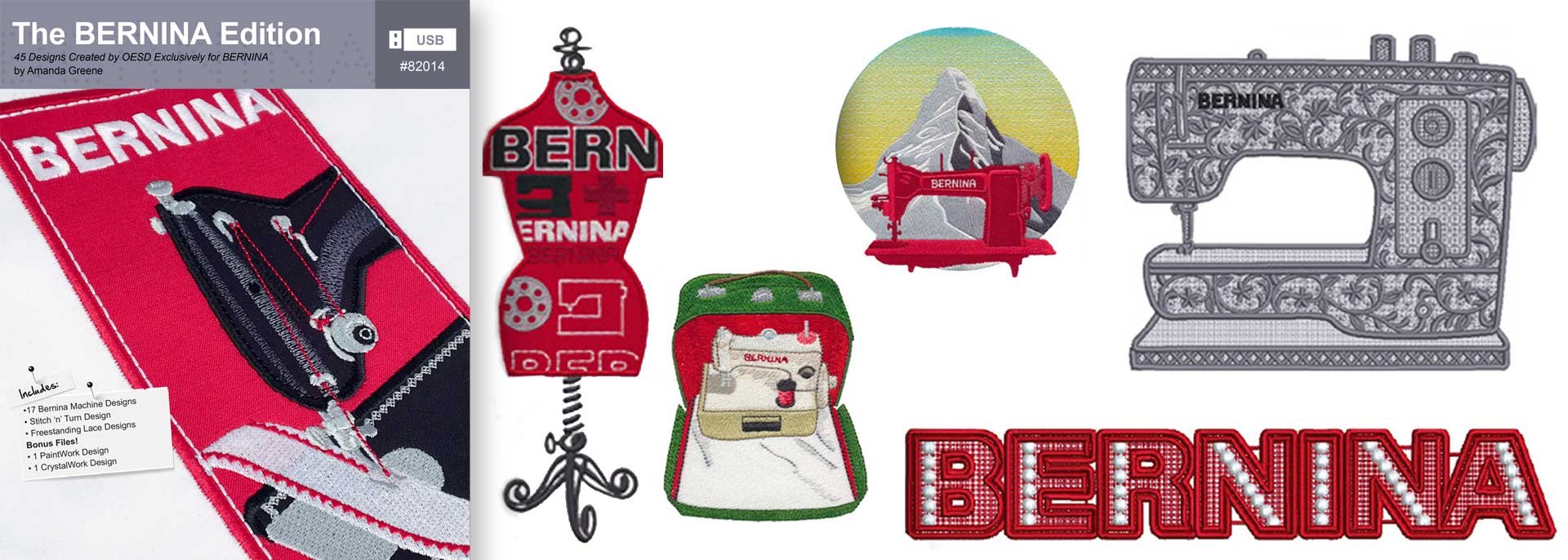 The Bernina Edition Embroidery USB 82014