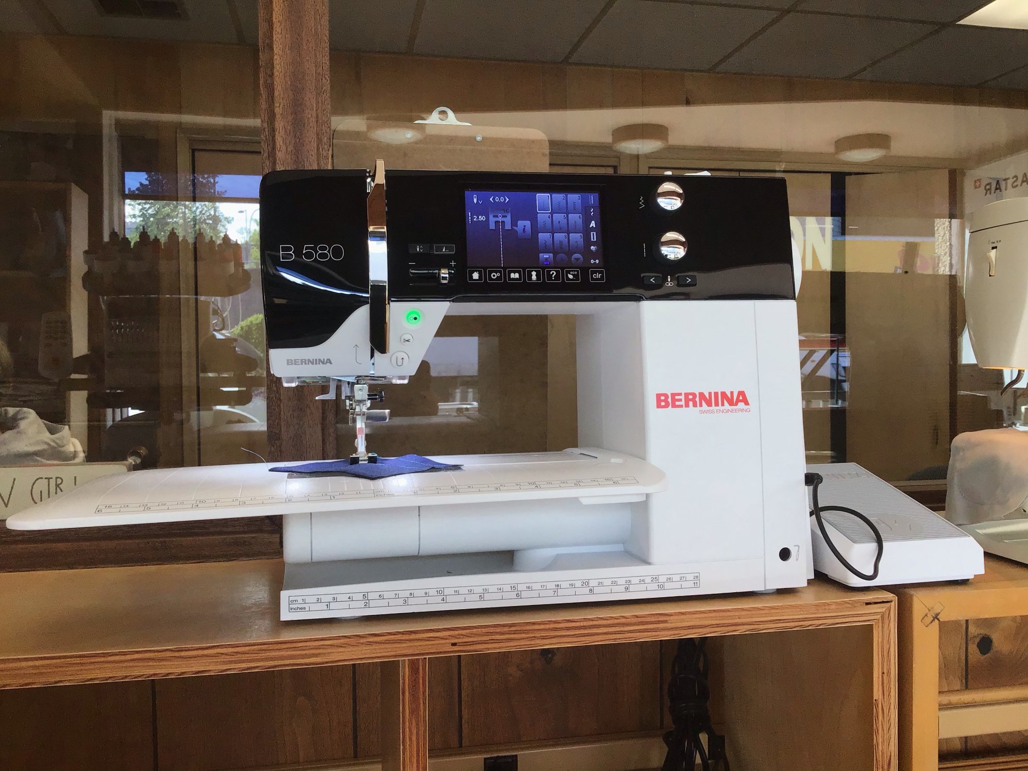 preowned sewing machines, used