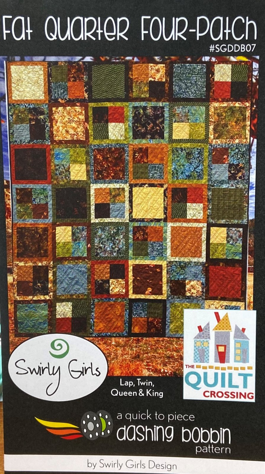 Fat Quarter Four Patch Quilt Kit