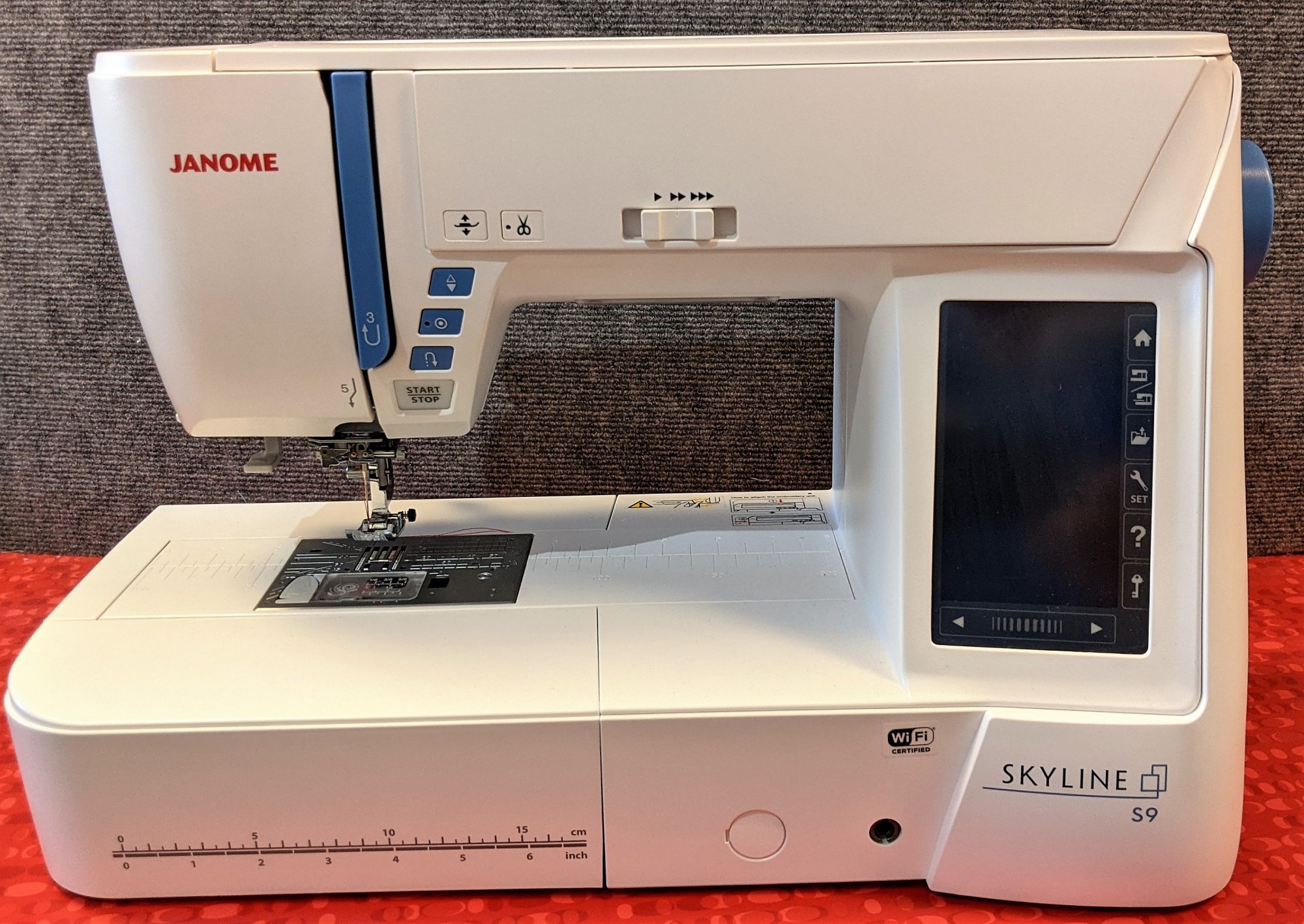 Janome Skyline S9 Sewing, Quilting & Embroidery PreOwned Sewing Machine