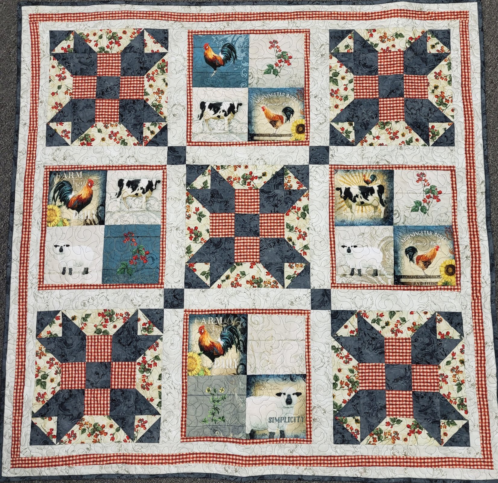 Farm Fresh Quilt Kit P&B Textiles