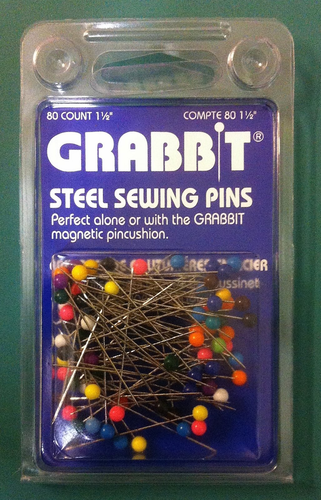 Grabbit Steel Sewing Pins 081196003013