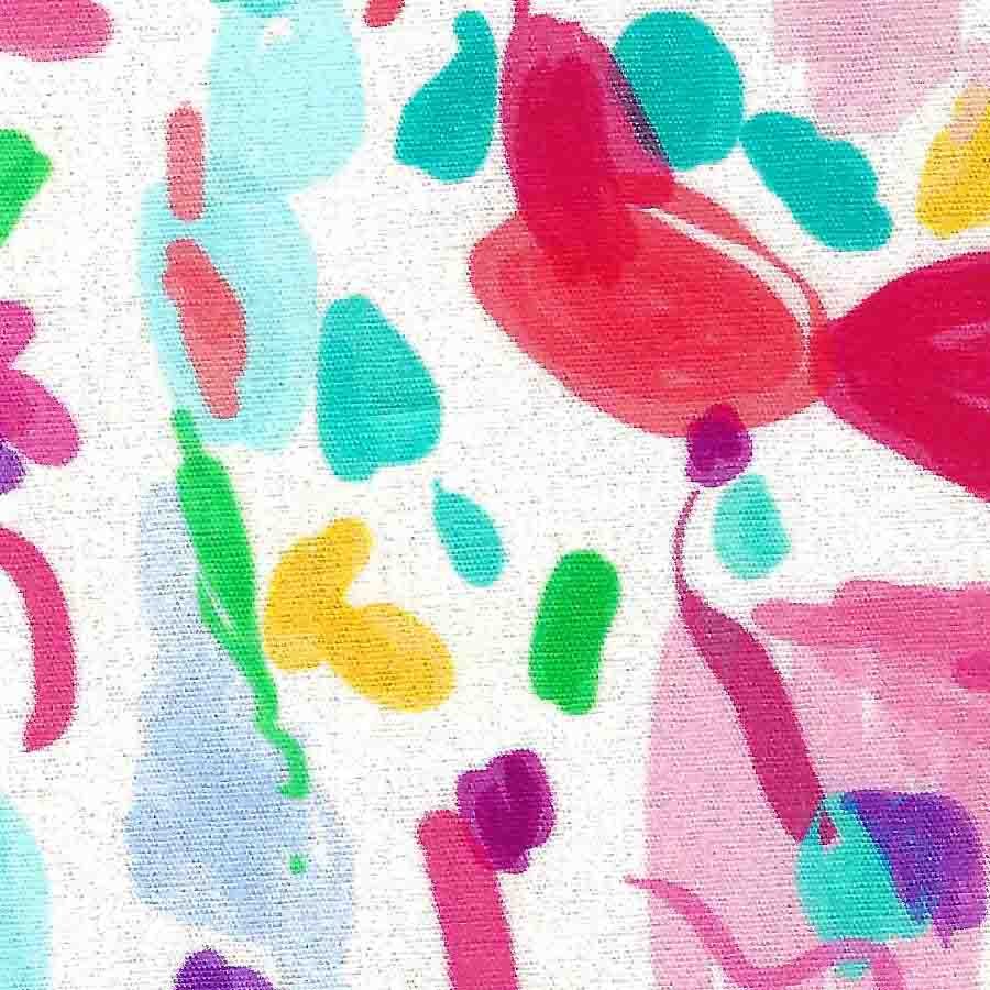 MultiColored Contemporary Design Fabric by Fabric Finders