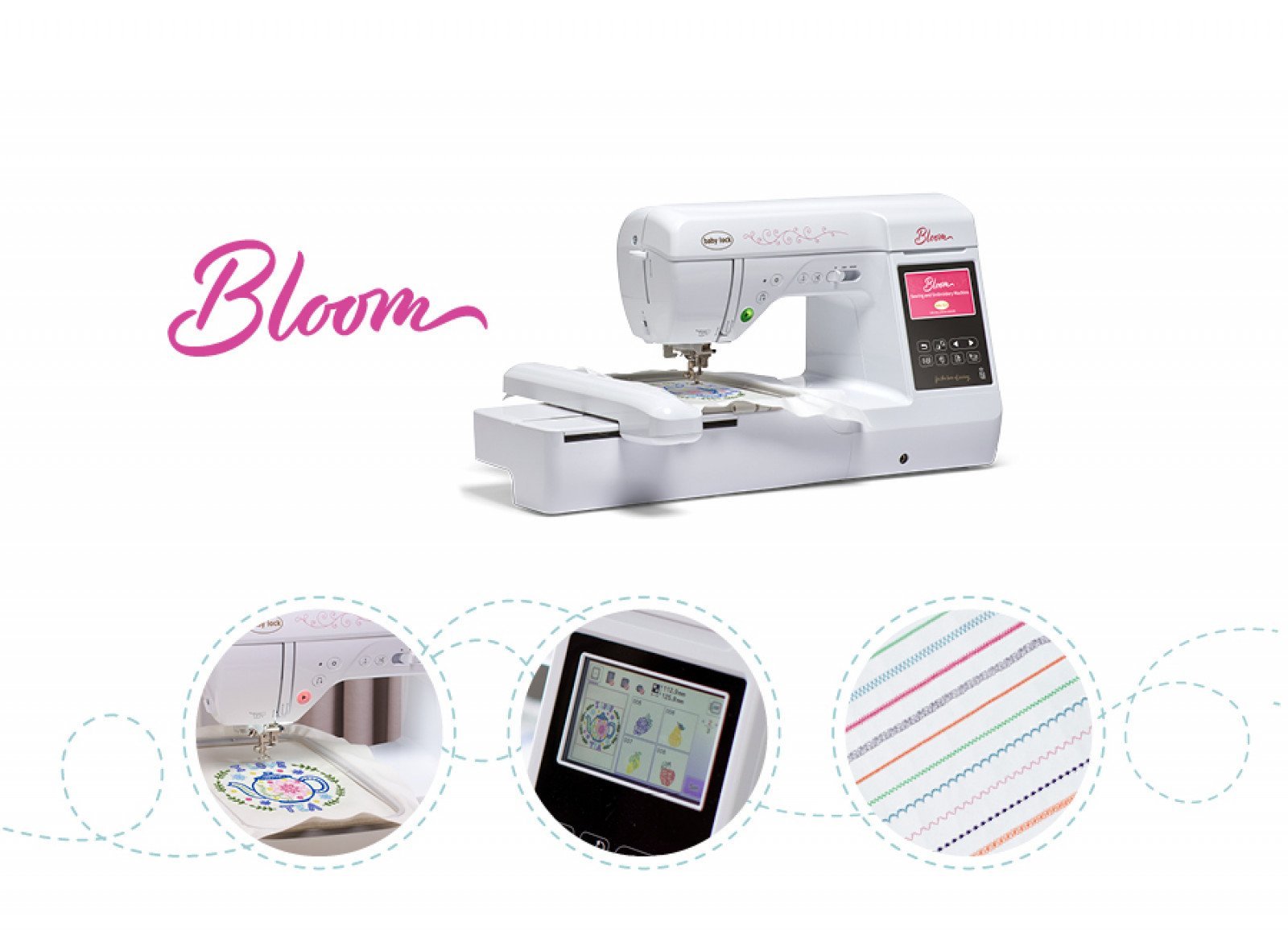 Bloom Sewing and Embroidery Machine by Baby Lock