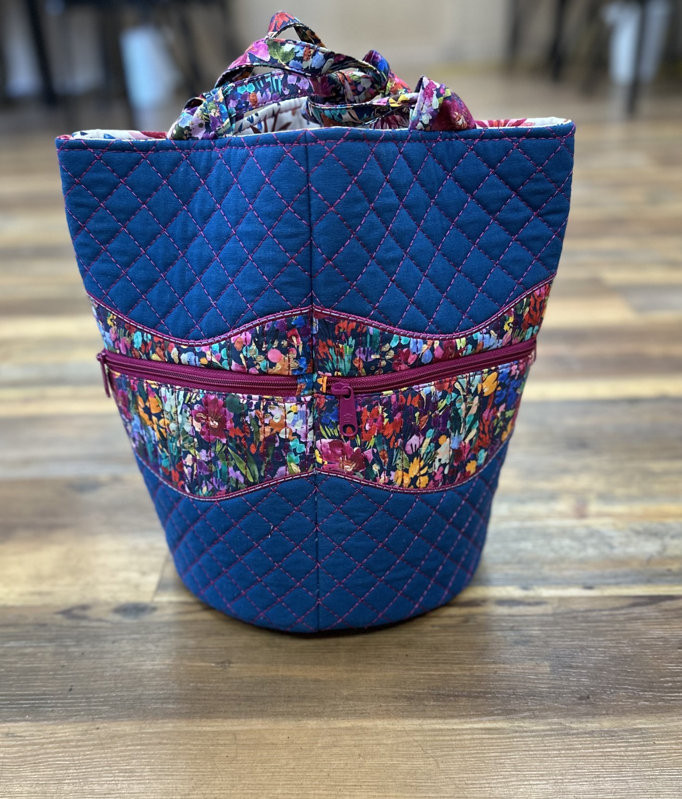 Quilted Bucket Bag