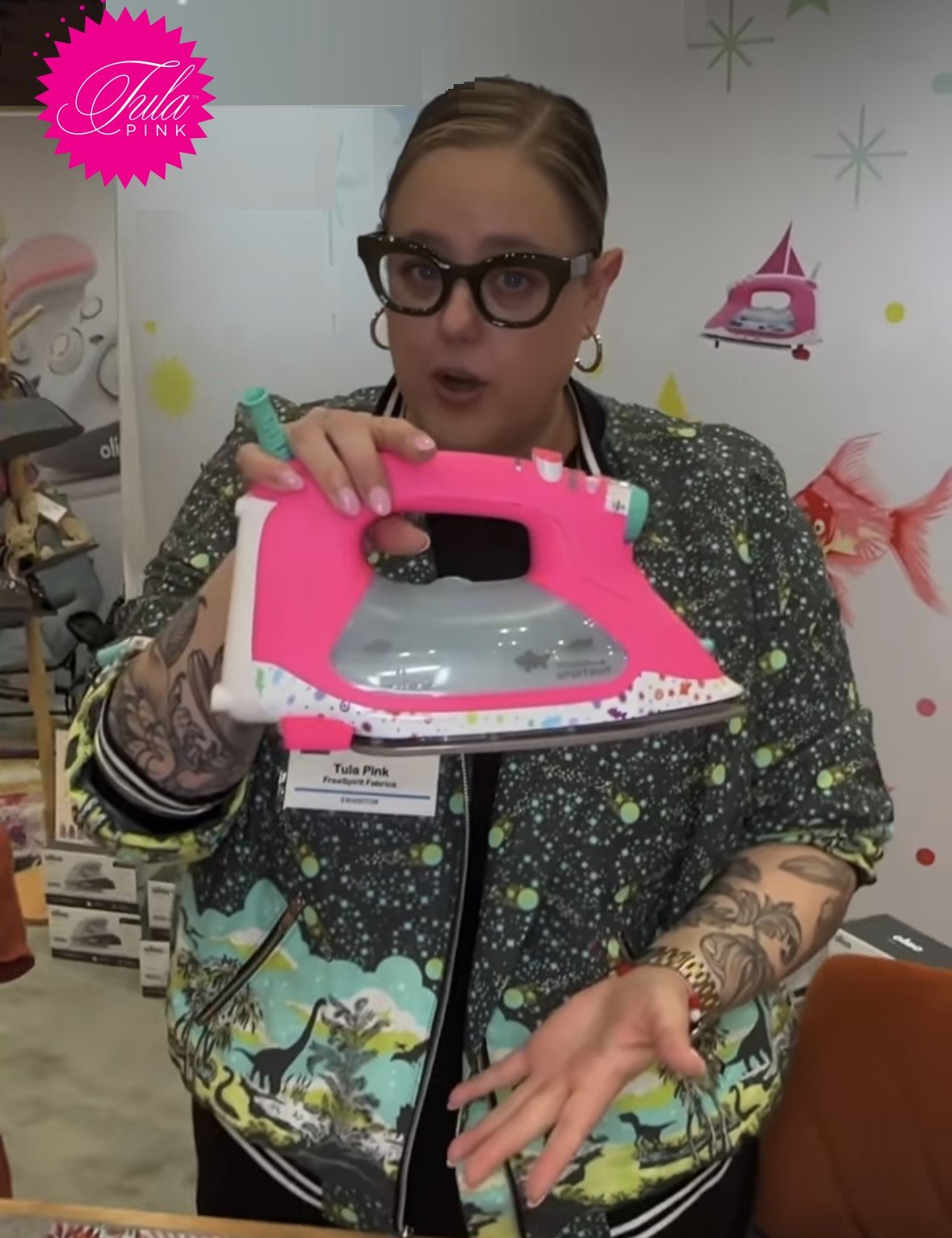 PreOrder Oliso Iron Pro Plus Tula Pink Market 2023 Iron