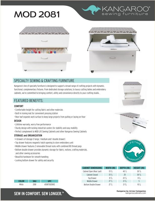 Mod Embroidery Storage 650873020812