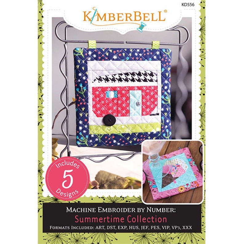 Summertime Collection Machine Embroidery CD 818514020526
