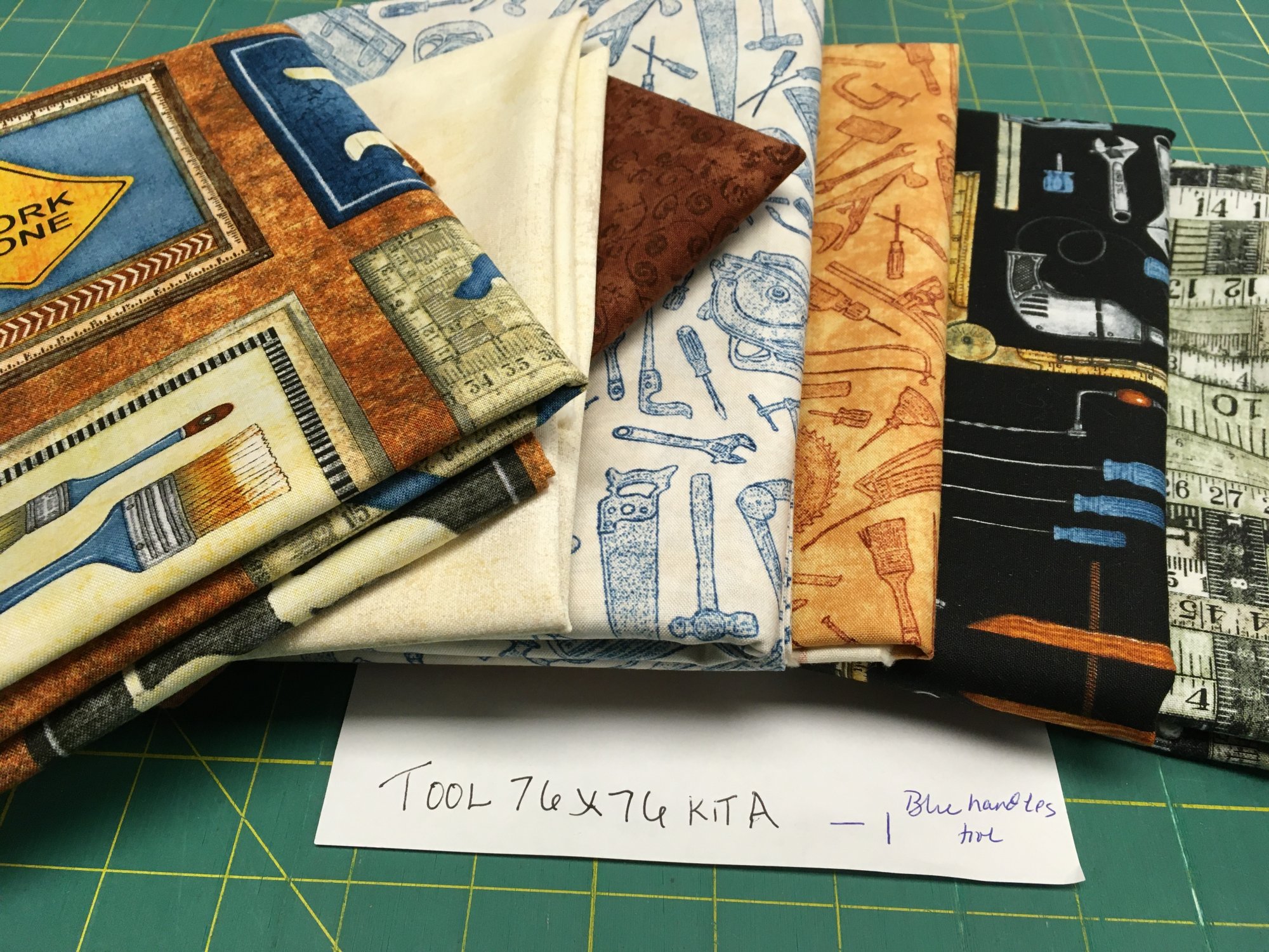 Mechanics Quilt Kit TOOL76X76KITA