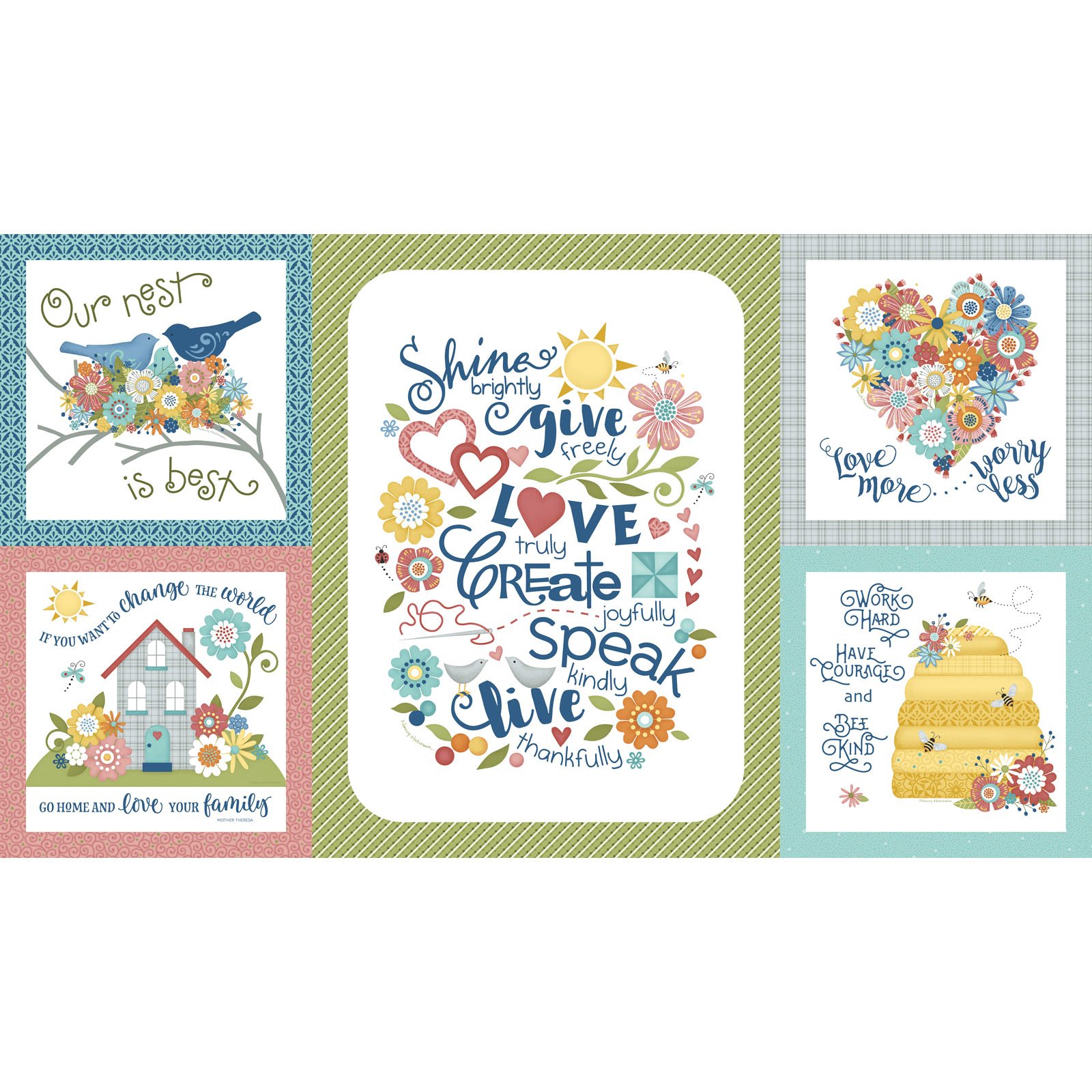 Home Grown Panel Benartex 680199 714329831534