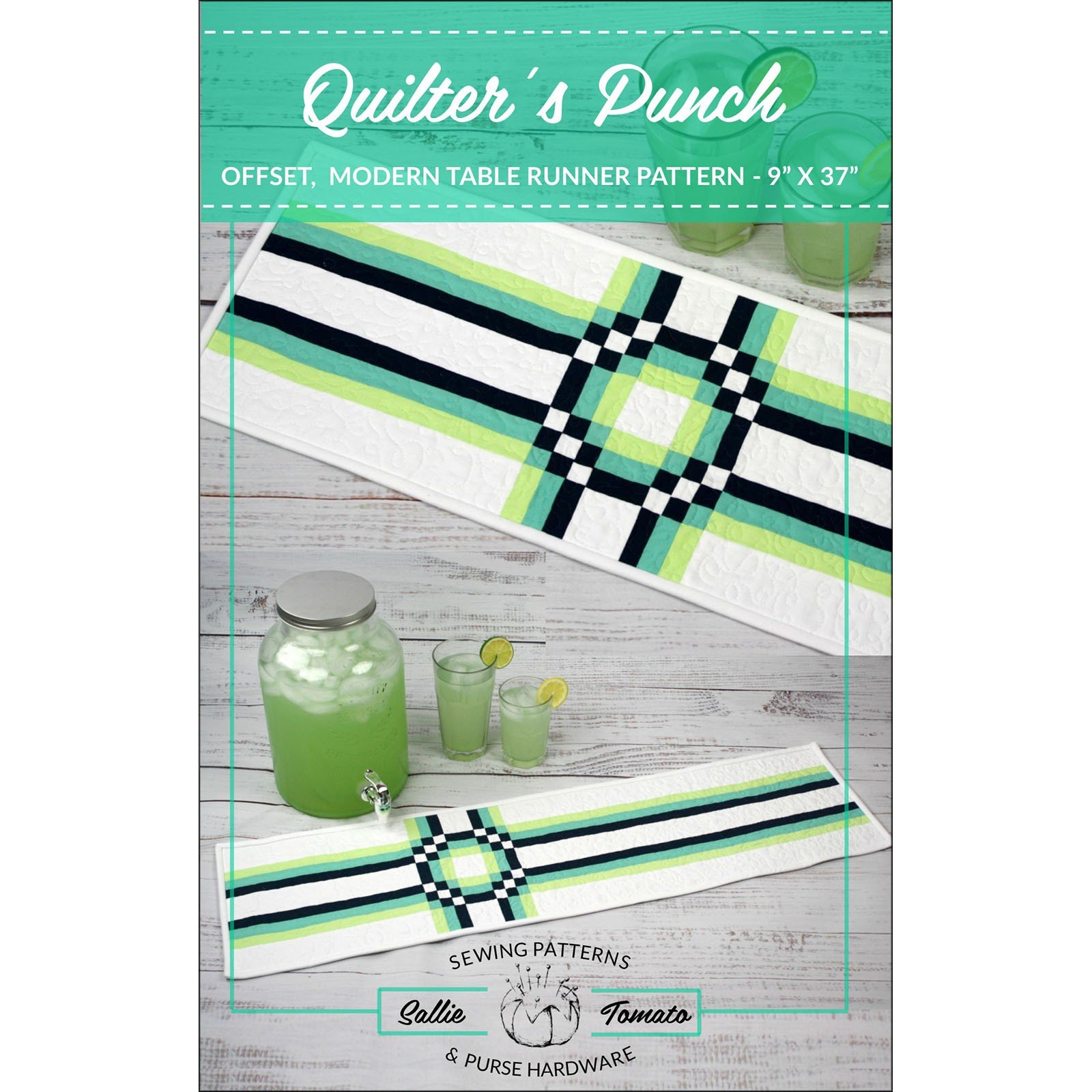 Quilter's Punch Table Runner Sallie Tomato 026404940667
