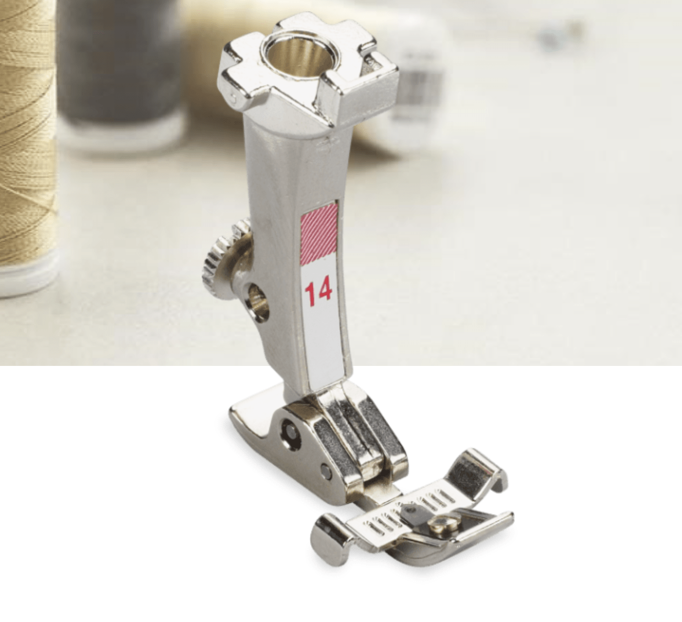 Bernina 14 PinSpecial Zipper Foot with Guide