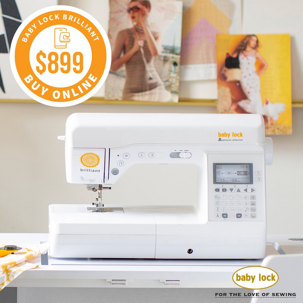 Babylock Brilliant 98612031727